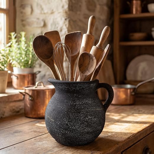 Potchen Rustic Kitchen Utensil Holder - Image 8