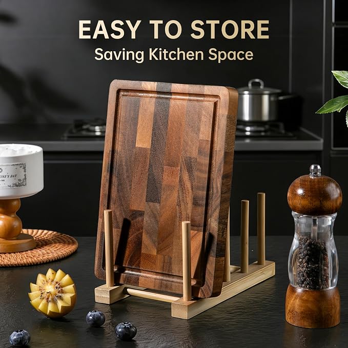 THETCHRY Walnut Wood Cutting Board - Image 6