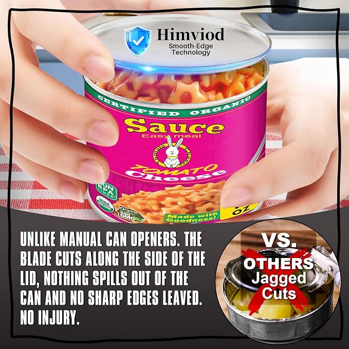Electric Can Opener, One-Touch Automatic Can Opener - Image 2