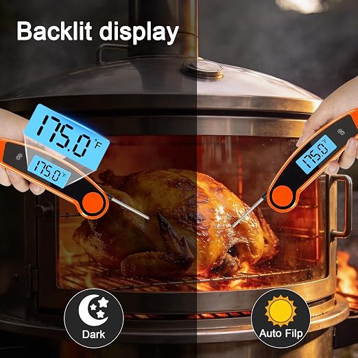 Meat Thermometer Digital Waterproof Instant Read Thermometer - Image 6