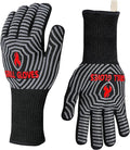 QUWIN BBQ Gloves, Oven Gloves 1472℉ Extreme Heat Resistant, Grilling Gloves by QUWIN
