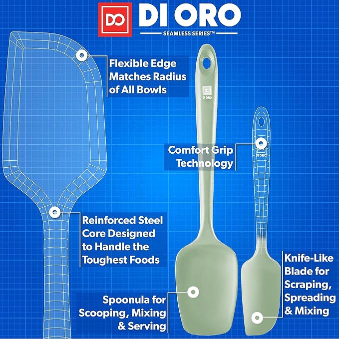 di Oro Living Silicone Spatula Set - Image 3