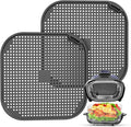 2 PCS Silicon Splatter Shield for Ninja Crispi Air Frye, Air Fryer Accessories by Unknown