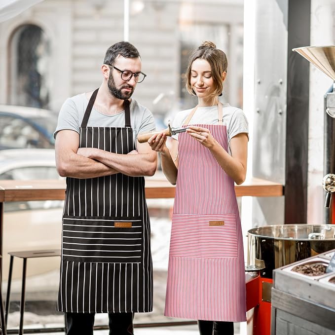 BeLuyi 2 Pack Adjustable Bib Apron - Image 5