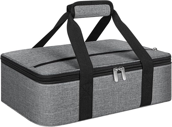 Insulated Casserole Carrier, Portable Casserole Carrier by MIAOJIE