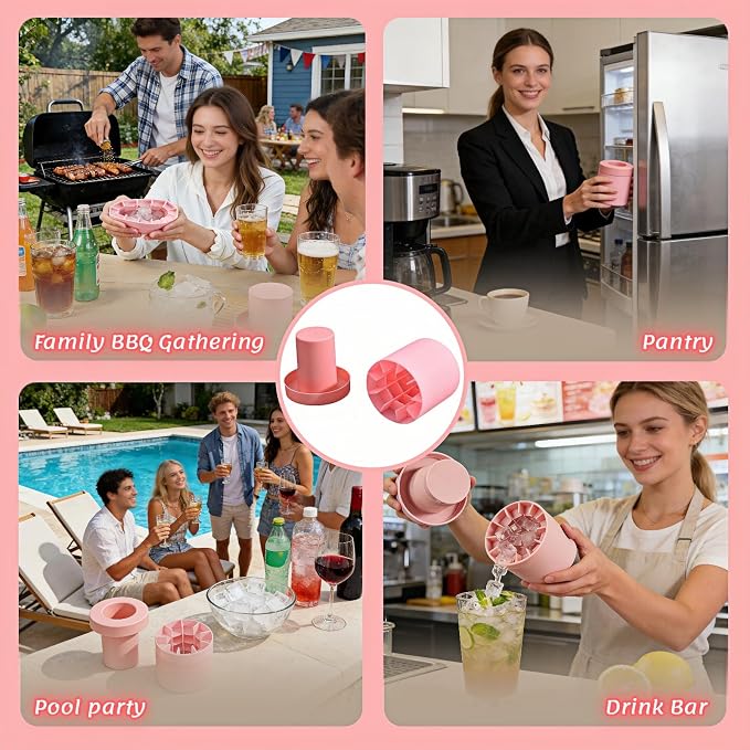 3D Upgraded Silicone Ice Cube Tray - Image 7