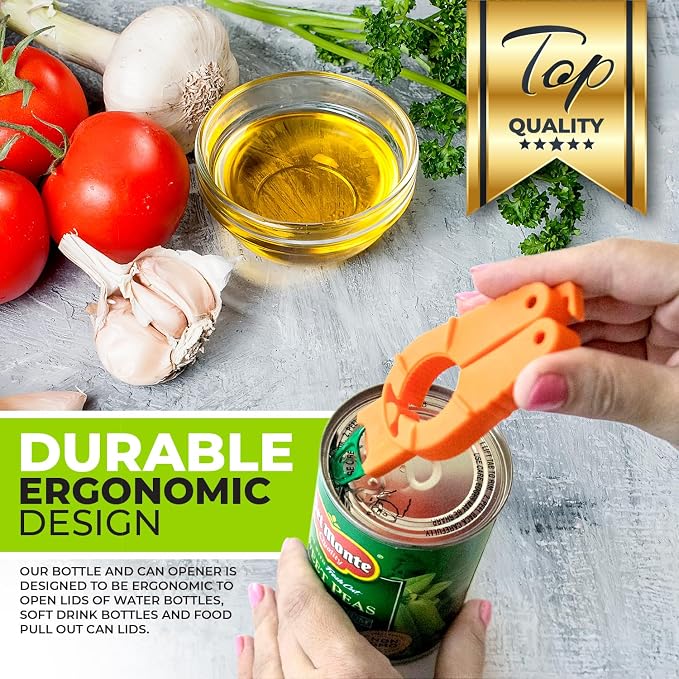 Multifunctional Bottle and Can Opener, Plastic Water Bottle, Pull Tab Soup - Image 3