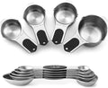 Spring Chef Magnetic Measuring Cups & Spoons Set, Strong N45 Magnets, Heavy by SpringChef