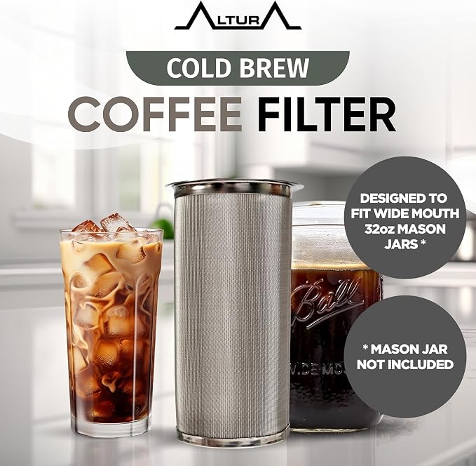 Altura The TUBE Cold Brew Coffee Maker and Tea Infuser - Image 2