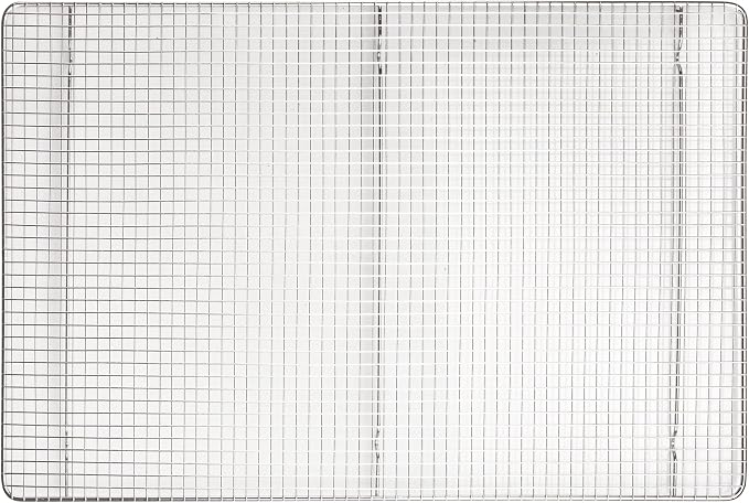 Winco Wire Sheet Pan Grate/Cooling Rack, Stainless Steel, Full Size by Winco