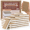 Metflavor 48 Pack Natural Kitchen Sponges, Biodegradable Non-Scratch Cellulose by Metflavor