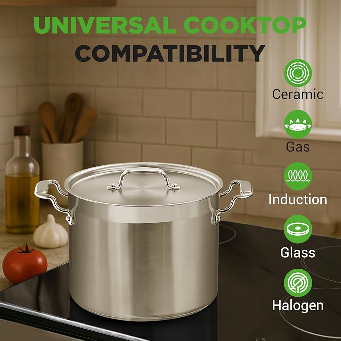 NutriChef 14 Quart Stock Pot - Image 7