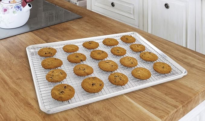 Mrs. Anderson's Baking Professional Cooling Rack, Heavy Duty Steel, Fits - Image 5