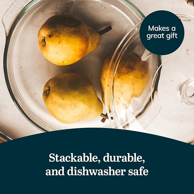 Libbey Baker's Basics 3-Piece Glass Casserole Dishes - Image 5