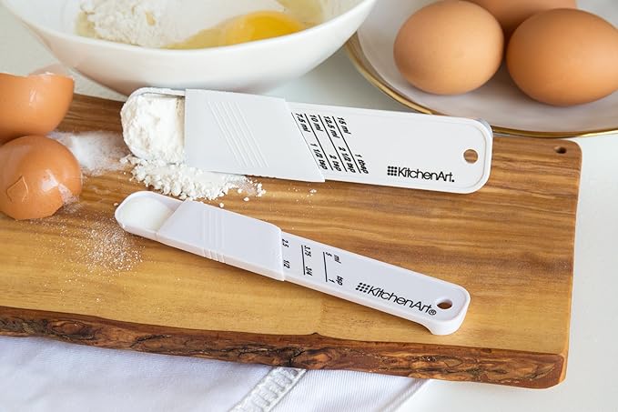 KitchenArt Adjust-A-Teaspoon And Adjust-A-Tablespoon Set, 9 x 3.5 x 0.75 inches - Image 3