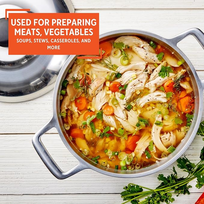 IMUSA 5.8qt H. Cajun Cast Aluminum Dutch Oven - Image 6