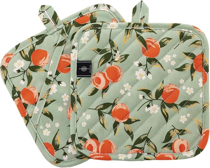 BONTHEE Pot Holders for Kitchen Heat Resistant Hot Pads for Countertops Oven by BONTHEE
