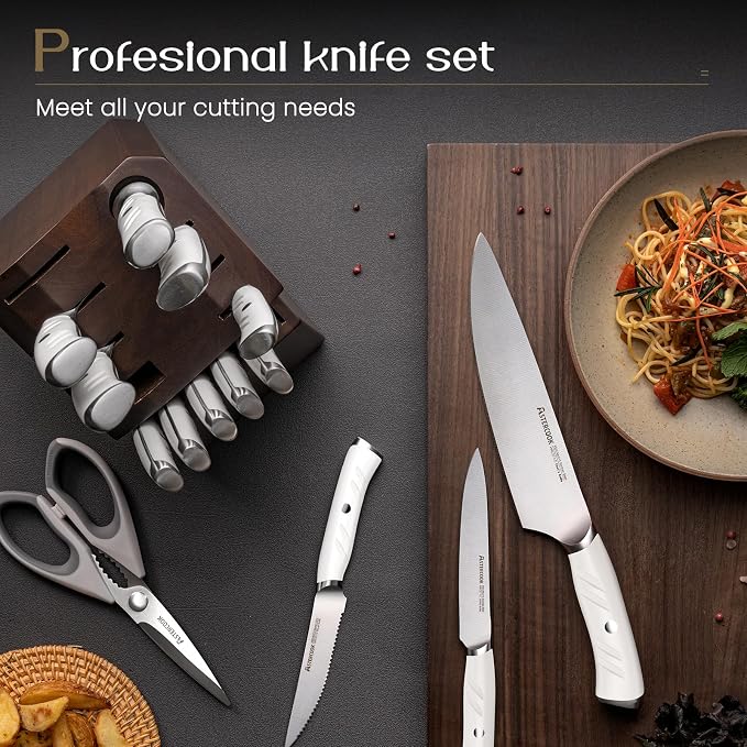 Knife Set, Astercook Kitchen Knife Set - Image 6