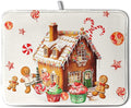 Christmas Gingerbread Man Drying Mat by Kwlegh