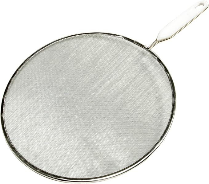 Chef Craft Select Splatter Screen 10 inches in diameter, Stainless Steel by ChefCraft
