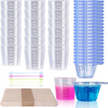 LET'S RESIN Epoxy Mixing Cups Kit, 30ml Disposable Measuring Cups, 50 Wooden by LETSRESIN