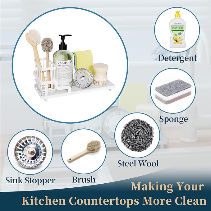 Consumest Sponge Holder for Kitchen Sink - Image 7