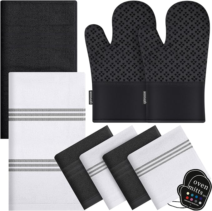 Dish Towels and Dishcloths by QEVOOON