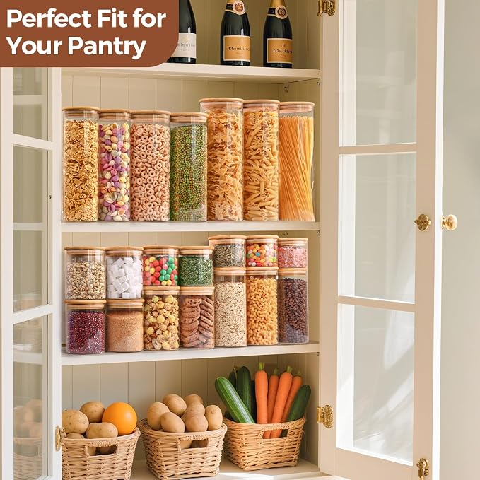 ComSaf 1 Qt Glass Storage Containers - Image 6