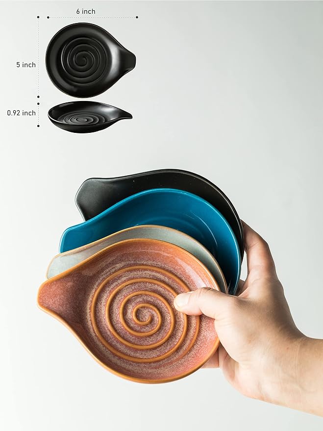 Spoon Rest, Porcelain Drip Tray - Image 3