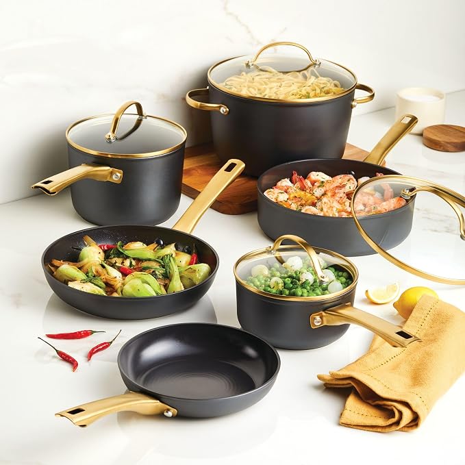 Farberware Forged Induction Ceramic Nonstick Cookware Set - Image 14
