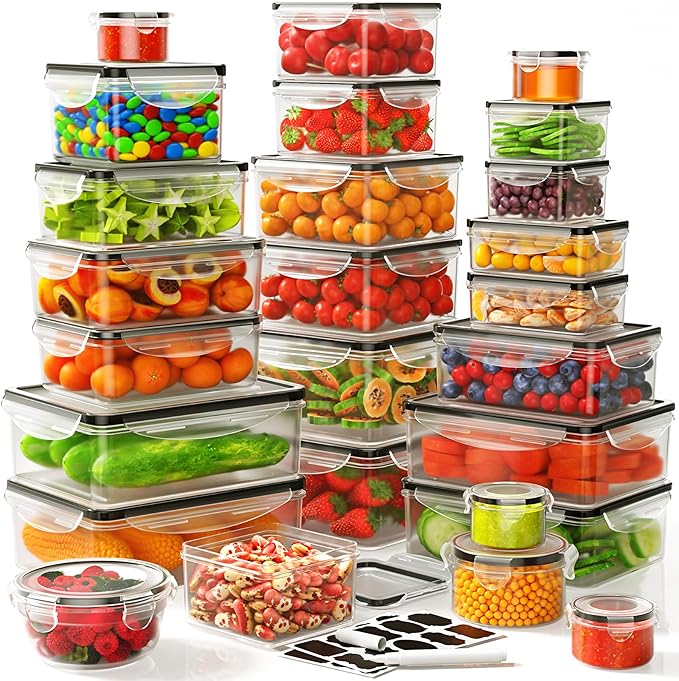 52 PCS Food Storage Container by JSCARES