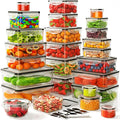 52 PCS Food Storage Containers Set by JSCARES