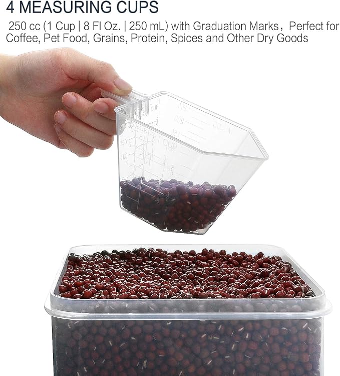 M MCIRCO Extra Large 7qt / 6.5L/220oz Tall Food Storage Containers, WIDE & DEEP - Image 7