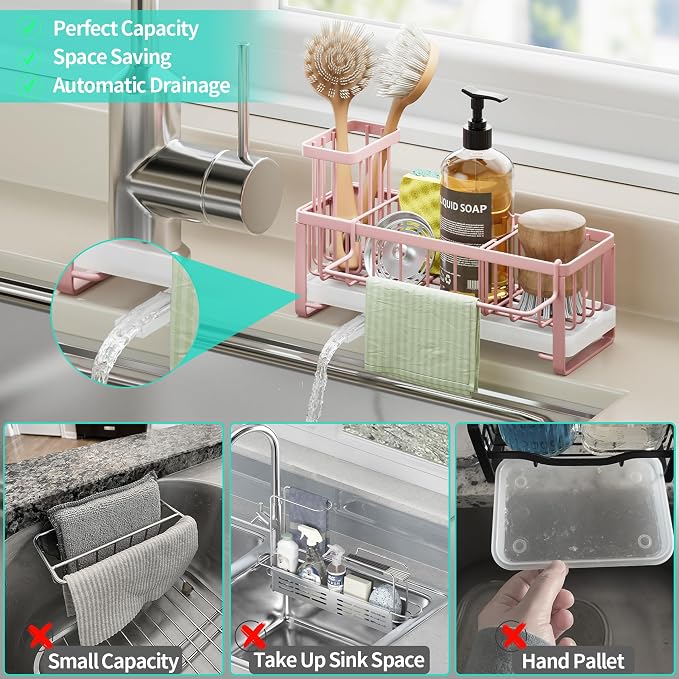 HapiRm Sponge Holder for Kitchen Sink - Image 7