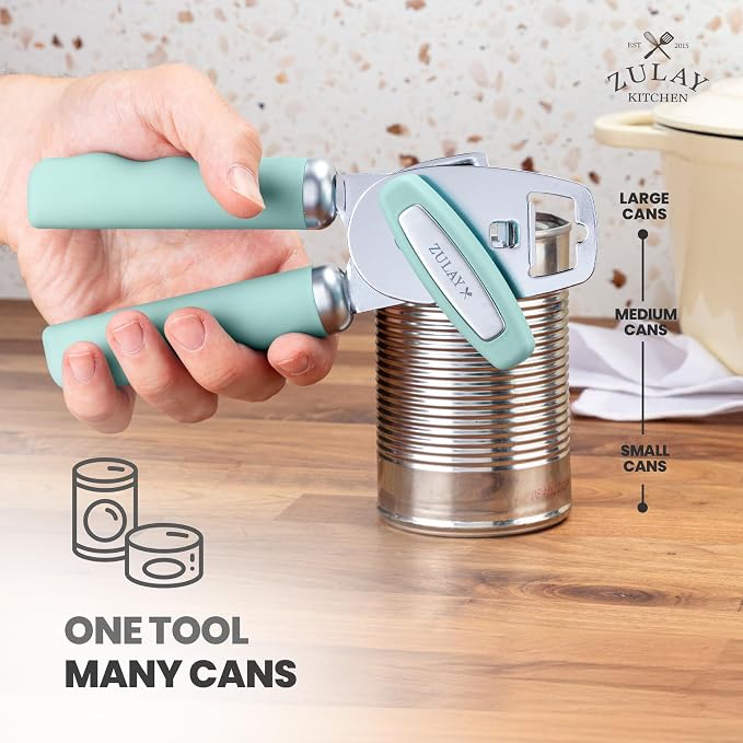 Zulay Kitchen Heavy Duty Stainless Steel Can Opener Manual - Image 8