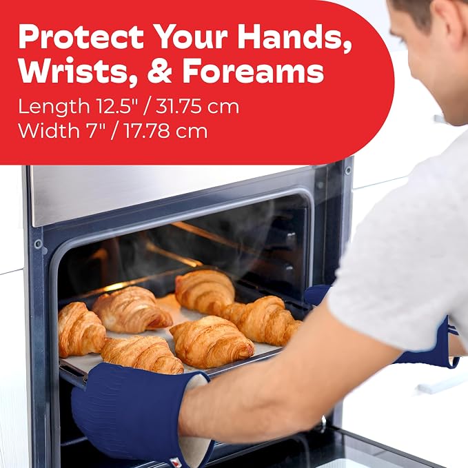 Silicone Oven Mitts - Image 3