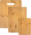Totally Bamboo 3-Piece Cutting Board Set, Bamboo Wood Cutting Boards by TotallyBamboo