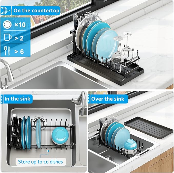 ANTOPY Sink Dish Drying Rack - Image 2