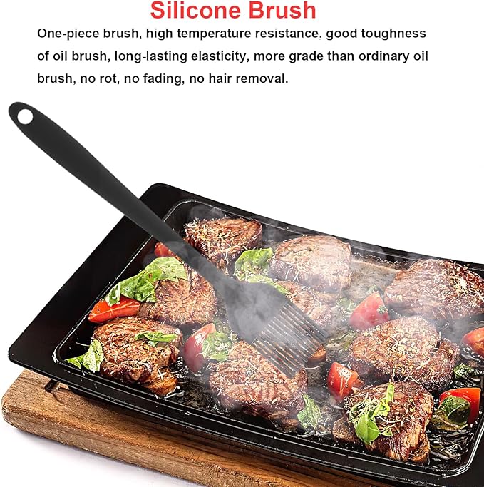 Silicone Spatulas Set of 6, Rubber Spoon Spatula Heat Resistant Spoonula One - Image 4