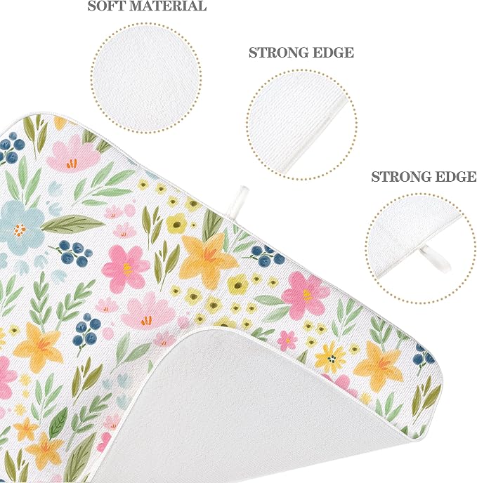 Spring Dish Drying Mat 18x24 Inches - Image 7