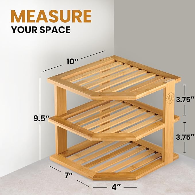 2-Pack Plate Organizer for Cabinet - Image 3