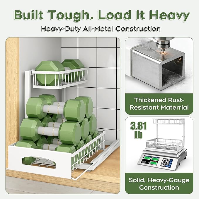 Under Sink Organizer, Cabinet Organizer - Image 5