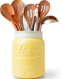 Comfify Wide Mouth Mason Jar Utensil Holder Decorative Kitchenware Organizer by Comfify