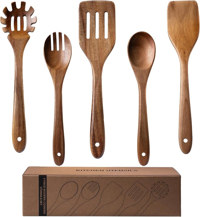 5-Piece Kitchen & Cooking Utensils Set by LEHAHA