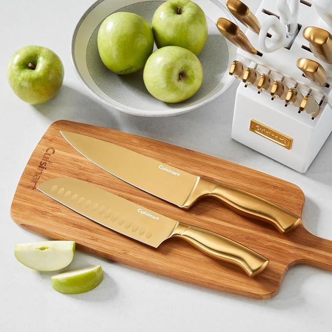 Cuisinart Professional Block Knife Set, Lightweight, Stainless Steel, Durable & - Image 5