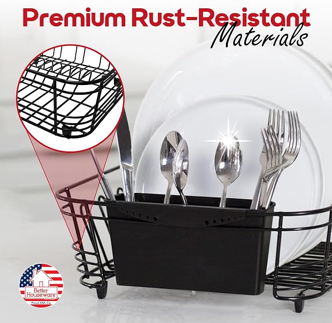 Better Houseware in Sink Dish Drying Rack, Dish Drying Rack in Sink - Image 6