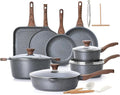 SENSARTE Nonstick Cookware Set Large 23-Piece, Non Stick Pots and Pans Set by SENSARTE