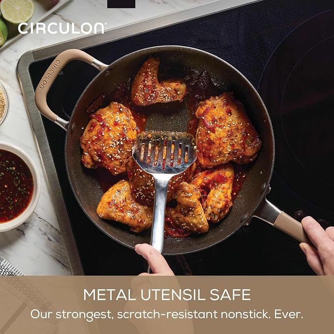 Circulon A1 Series with ScratchDefense Technology Nonstick Induction Pots and - Image 3