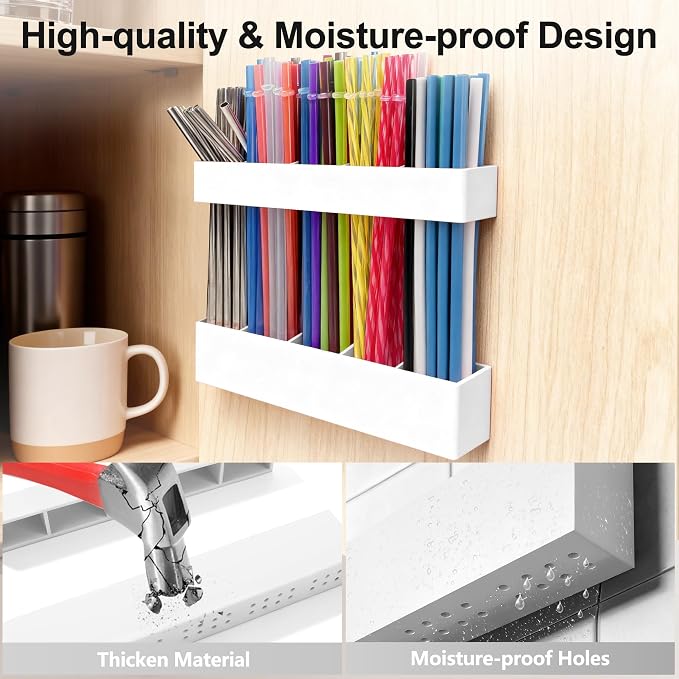 9.5” Large Acrylic Straw Holder - Image 5
