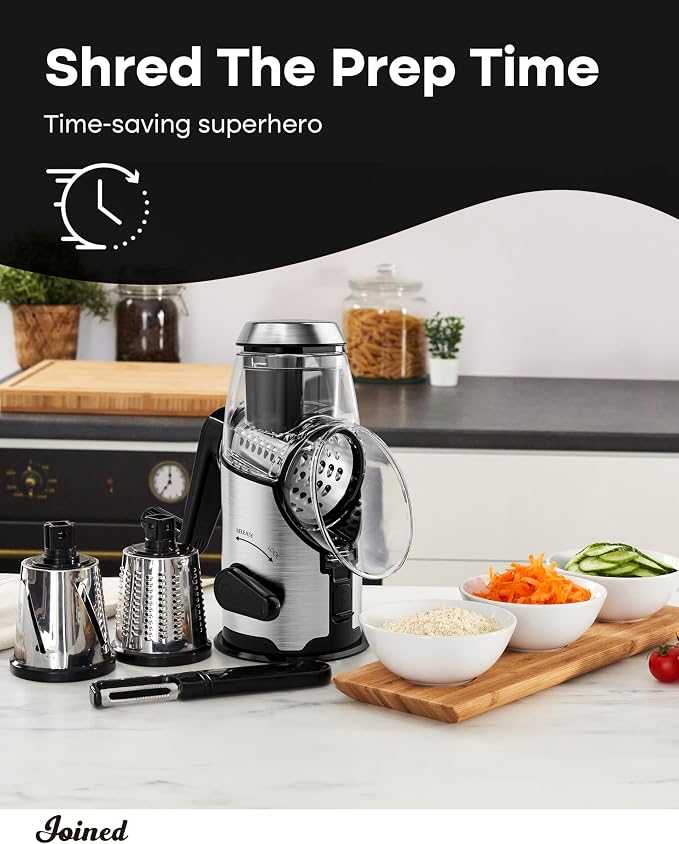 Joined Rotary Cheese Grater - Image 2